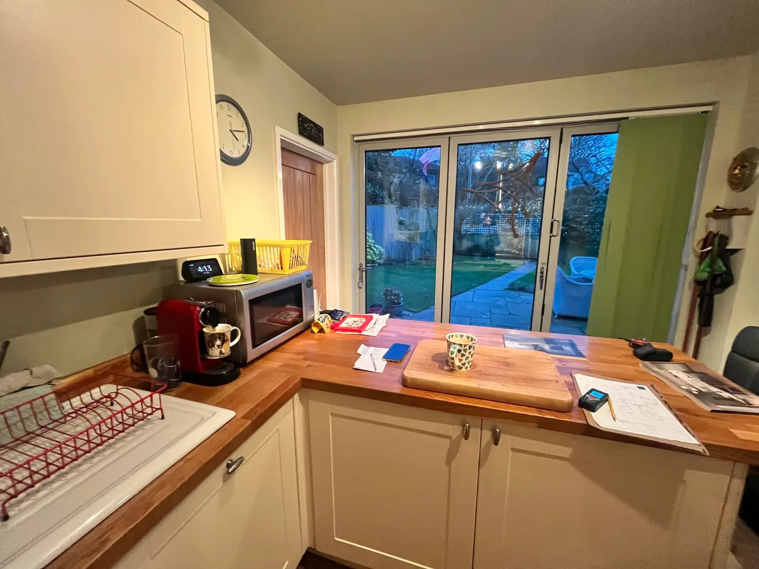 Sage Shaker Painted Kitchen