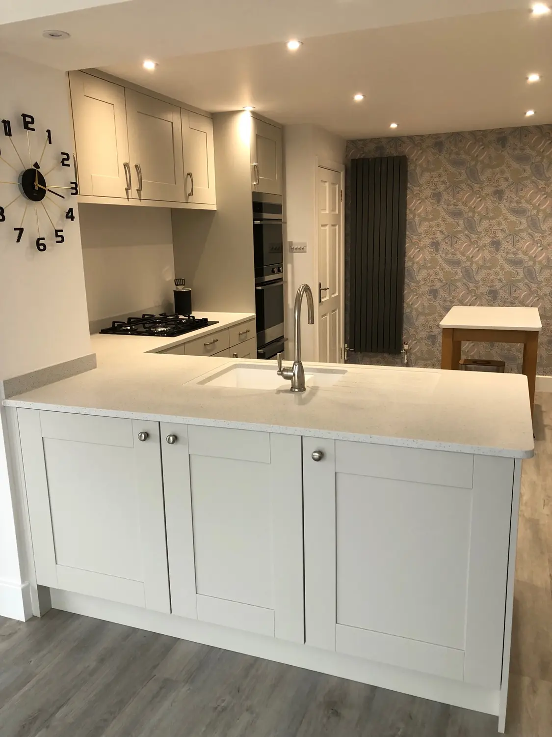 Limestone Shaker Painted Kitchen
